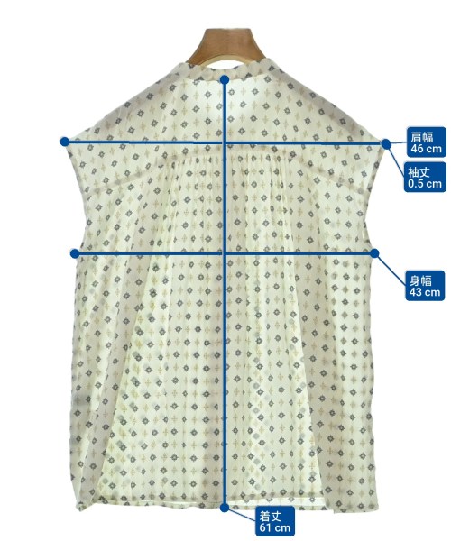 UNTITLED（アンタイトル）ブラウス 白 サイズ:2(M位) レディース/2200655106043