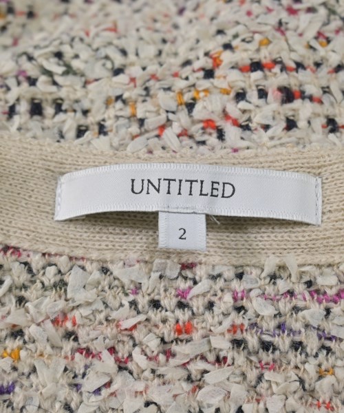 UNTITLED（アンタイトル）カーディガン 白 サイズ:2(M位) レディース/2200648750086