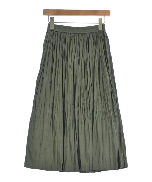 UNTITLED(アンタイトル)ロング・マキシ丈スカート 緑 サイズ:XS/2200640025076