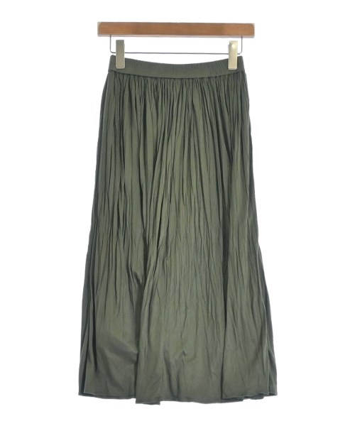 UNTITLED（アンタイトル）ロング・マキシ丈スカート 緑 サイズ:XS レディース/2200640025076