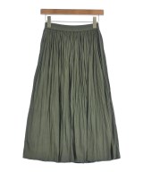 UNTITLED（アンタイトル）ロング・マキシ丈スカート 緑 サイズ:XS レディース/2200640025076