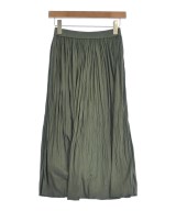 UNTITLED（アンタイトル）ロング・マキシ丈スカート 緑 サイズ:XS レディース/2200640025076