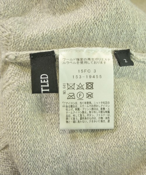 UNTITLED（アンタイトル）ベスト グレー サイズ:2(M位) レディース/2200640025090