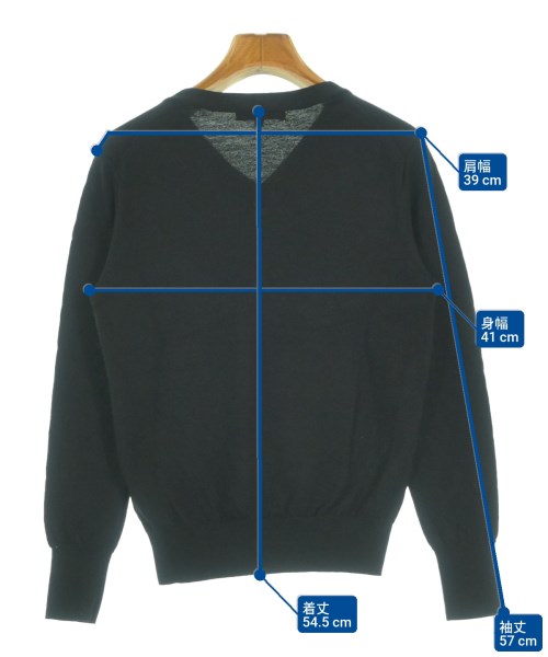 UNTITLED（アンタイトル）ニット・セーター 黒 サイズ:2(M位) レディース/2200640025144