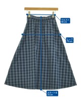 UNTITLED（アンタイトル）ロング・マキシ丈スカート 紺 サイズ:0(XS位) レディース/2200640025151