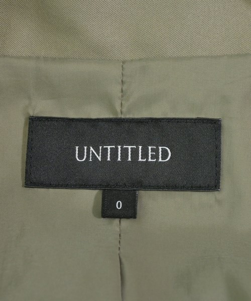 UNTITLED（アンタイトル）マウンテンパーカー カーキ サイズ:0(XS位) レディース/2200644937078