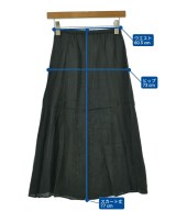 UNTITLED（アンタイトル）ロング・マキシ丈スカート 緑 サイズ:0(XS位) レディース/2200644937184