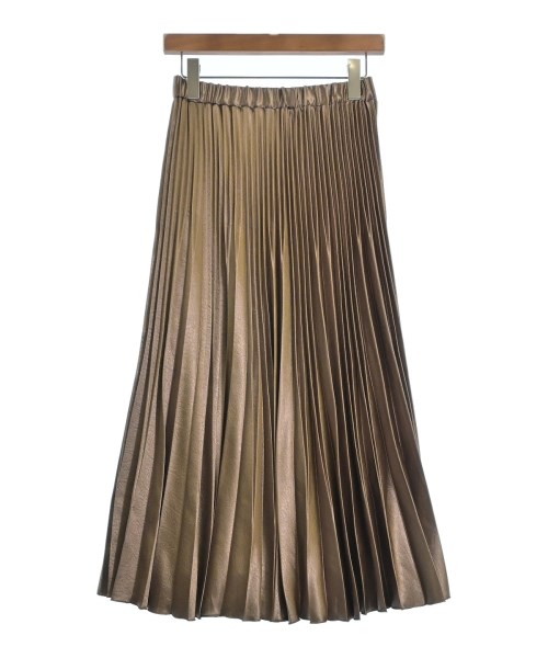 UNTITLED（アンタイトル）ロング・マキシ丈スカート 茶 サイズ:0(XS位) レディース/2200644937221