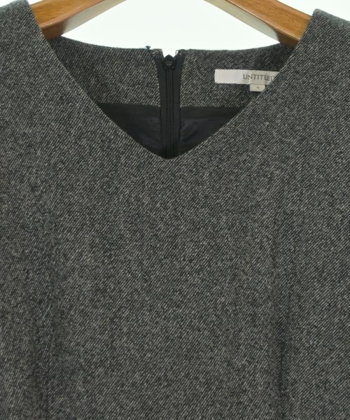 UNTITLED（アンタイトル）ワンピース グレー サイズ:0(XS位) レディース/2200644937252