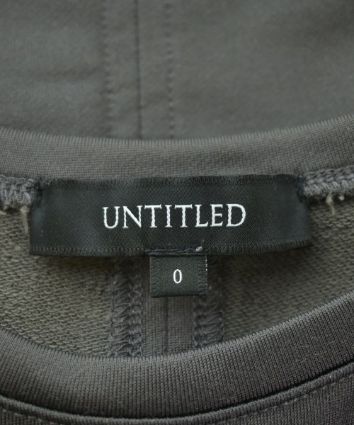 UNTITLED（アンタイトル）Tシャツ・カットソー グレー サイズ:0(XS位) レディース/2200644937399