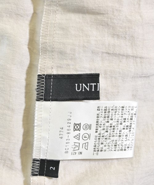 UNTITLED（アンタイトル）ブラウス ベージュ サイズ:2(M位) レディース/2200648341024