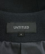 UNTITLED（アンタイトル）ノーカラージャケット 紺 サイズ:4(XL位) レディース/2200649060061
