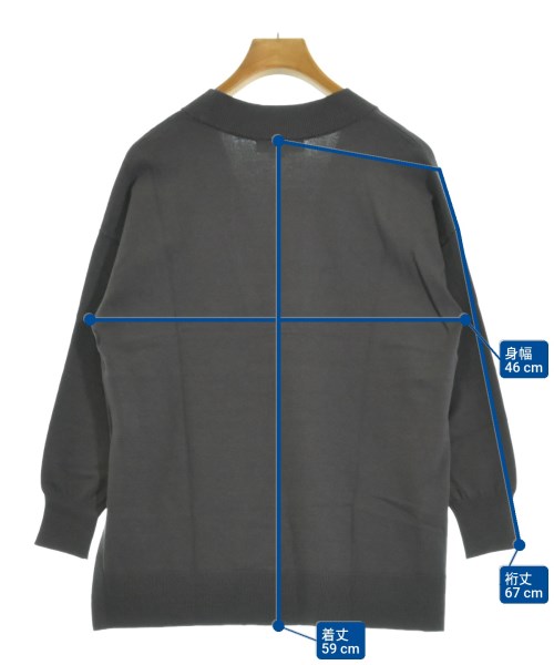 UNTITLED（アンタイトル）ニット・セーター グレー サイズ:0(XS位) レディース/2200650355026