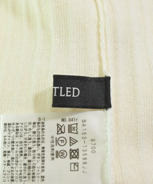 UNTITLED（アンタイトル）ニット・セーター 黄 サイズ:2(M位) レディース/2200650355040