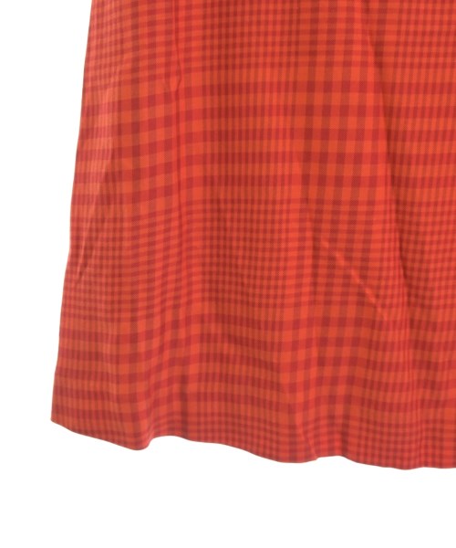 UNTITLED（アンタイトル）ロング・マキシ丈スカート 赤 サイズ:0(XS位) レディース/2200650355095