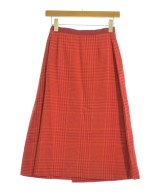 UNTITLED（アンタイトル）ロング・マキシ丈スカート 赤 サイズ:0(XS位) レディース/2200650355095