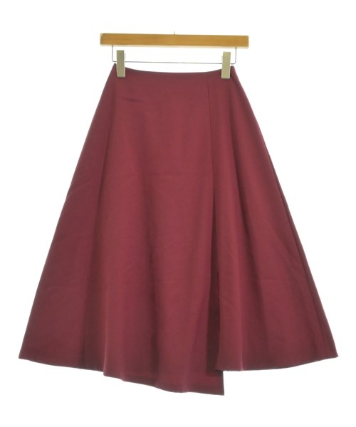 UNTITLED(アンタイトル)ロング・マキシ丈スカート 赤 サイズ:0(XS位)/2200650355132