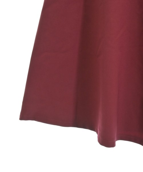 UNTITLED（アンタイトル）ロング・マキシ丈スカート 赤 サイズ:0(XS位) レディース/2200650355132