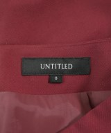 UNTITLED（アンタイトル）ロング・マキシ丈スカート 赤 サイズ:0(XS位) レディース/2200650355132