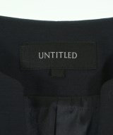 UNTITLED（アンタイトル）ノーカラージャケット 紺 サイズ:M レディース/2200650464025