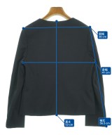 UNTITLED（アンタイトル）ノーカラージャケット 紺 サイズ:M レディース/2200650464025