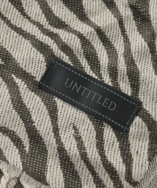 UNTITLED（アンタイトル）ストール グレー サイズ:- レディース/2200650465039