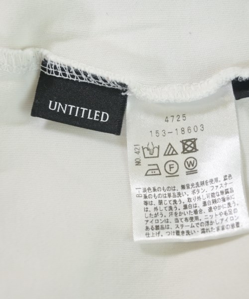 UNTITLED（アンタイトル）キャミソール 白 サイズ:2(M位) レディース/2200656069040