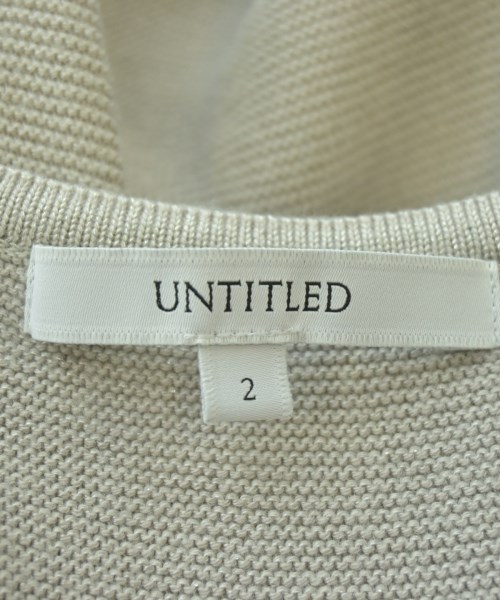 UNTITLED（アンタイトル）ニット・セーター グレー サイズ:2(M位) レディース/2200651416016