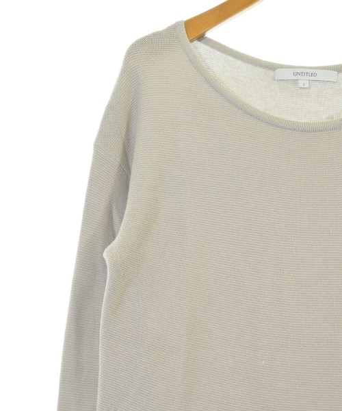 UNTITLED（アンタイトル）ニット・セーター グレー サイズ:2(M位) レディース/2200651416016
