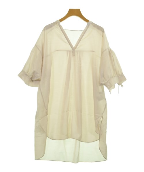 UNTITLED(アンタイトル)ブラウス ベージュ サイズ:42(L位)/2200650122093