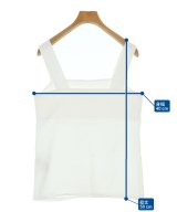 UNTITLED（アンタイトル）タンクトップ 白 サイズ:4(XL位) レディース/2200651810104