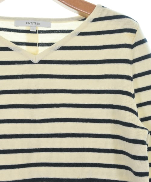 UNTITLED（アンタイトル）ニット・セーター 白 サイズ:2(M位) レディース/2200650877016