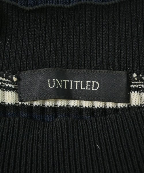 UNTITLED（アンタイトル）ニット・セーター 黒 サイズ:XS レディース/2200656963102