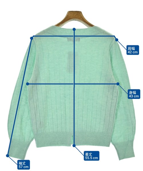 UNTITLED（アンタイトル）ニット・セーター 緑 サイズ:2(M位) レディース/2200647027028