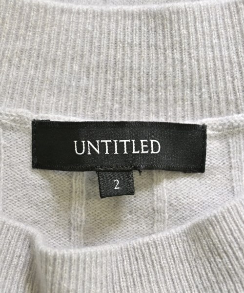 UNTITLED（アンタイトル）ニット・セーター グレー サイズ:2(M位) レディース/2200647027035