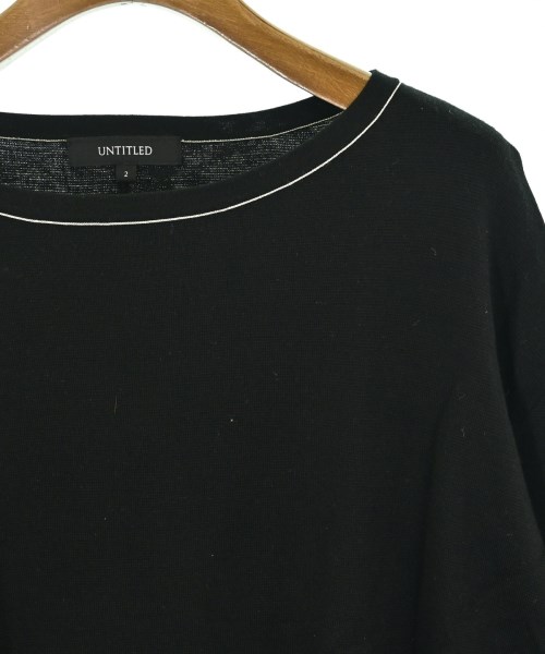 UNTITLED（アンタイトル）ニット・セーター 黒 サイズ:2(M位) レディース/2200647291115
