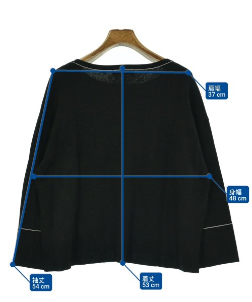 UNTITLED（アンタイトル）ニット・セーター 黒 サイズ:2(M位) レディース/2200647291115