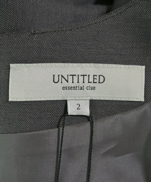 UNTITLED（アンタイトル）ワンピース グレー サイズ:2(M位) レディース/2200646406398