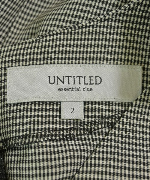 UNTITLED（アンタイトル）ワンピース 黒 サイズ:2(M位) レディース/2200646406442