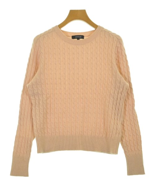 UNTITLED(アンタイトル)ニット・セーター ベージュ サイズ:2(M位)/2200646406541