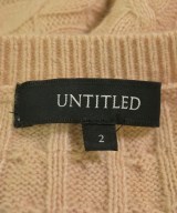 UNTITLED（アンタイトル）ニット・セーター ベージュ サイズ:2(M位) レディース/2200646406541