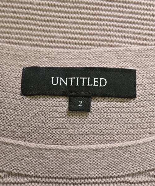 UNTITLED（アンタイトル）ニット・セーター ピンク サイズ:2(M位) レディース/2200646406558