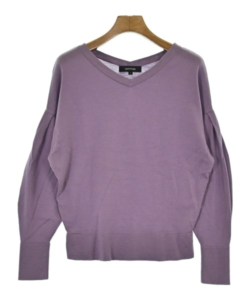 UNTITLED(アンタイトル)ニット・セーター 紫 サイズ:2(M位)/2200646406664