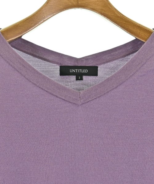 UNTITLED（アンタイトル）ニット・セーター 紫 サイズ:2(M位) レディース/2200646406664