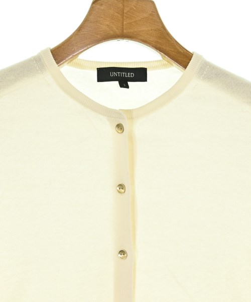 UNTITLED（アンタイトル）カーディガン 白 サイズ:2(M位) レディース/2200646406671