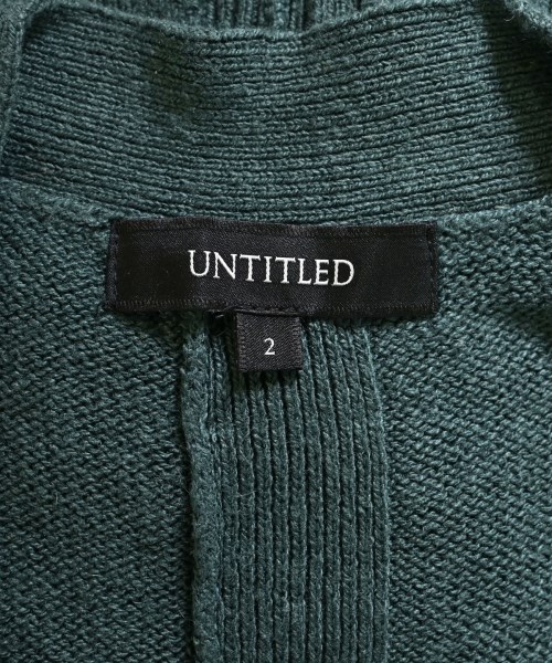 UNTITLED（アンタイトル）カーディガン 緑 サイズ:2(M位) レディース/2200646406701