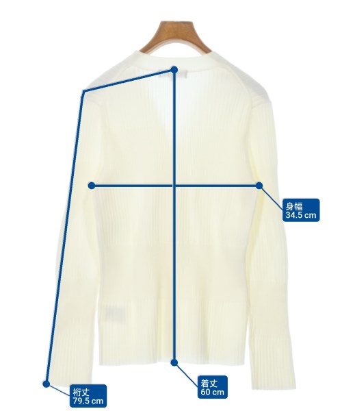 UNTITLED（アンタイトル）カーディガン 白 サイズ:2(M位) レディース/2200646406725
