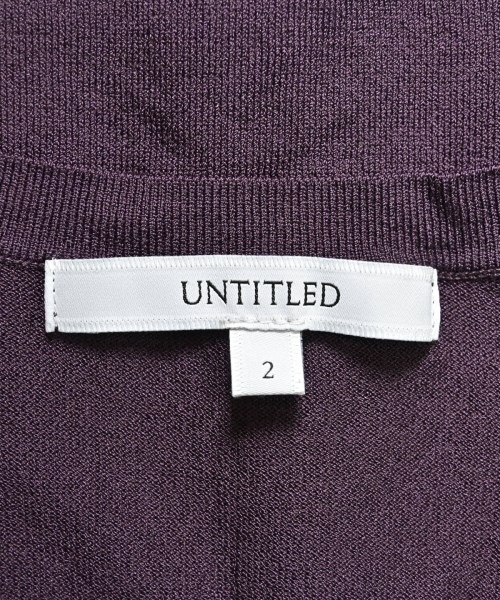 UNTITLED（アンタイトル）アンサンブル 紫 サイズ:2(M位) レディース/2200646406770