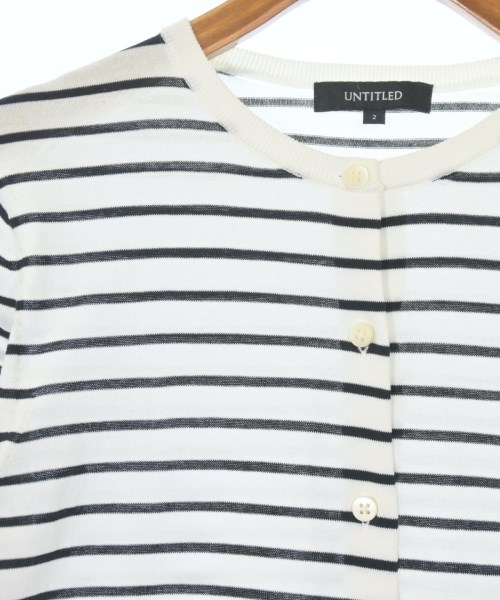UNTITLED（アンタイトル）カーディガン 白 サイズ:2(M位) レディース/2200646406794