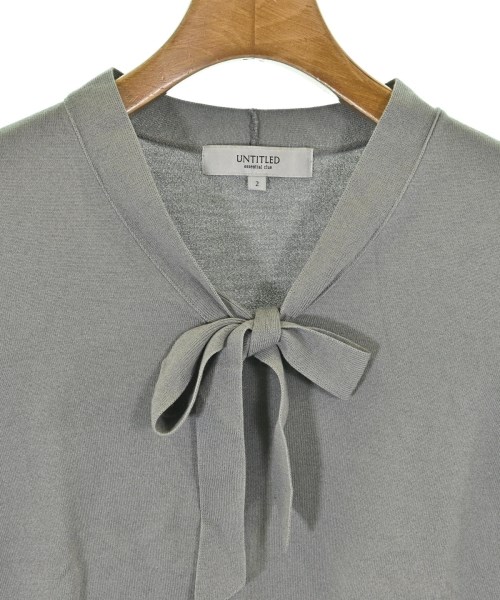 UNTITLED（アンタイトル）ニット・セーター グレー サイズ:2(M位) レディース/2200646406848